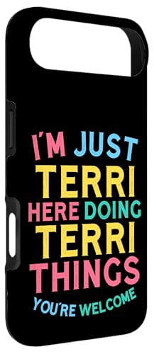 Hülle für iPhone Air Terri Macht Hier Terri Dinge Lustiger Terri Name