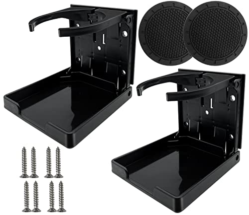 Portavasos ajustable plegable universal para auto 2Pcs