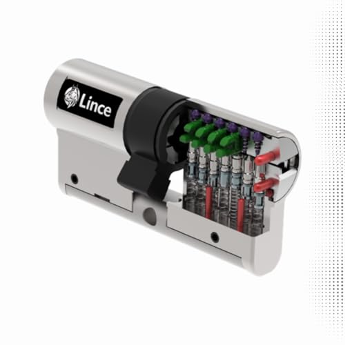 LINCE - C7 high Security Euro Cylinder 40/30 (70 mm), Grey, 30+40 - Image 4