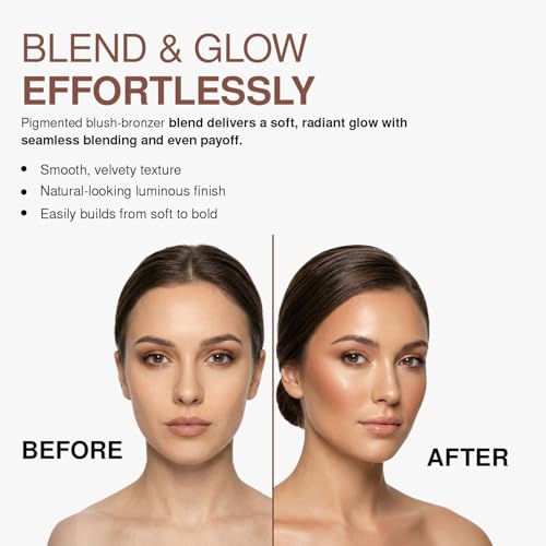 Palladio Beauty MOSAICS 0.28 oz, Desert Rose, 8 g