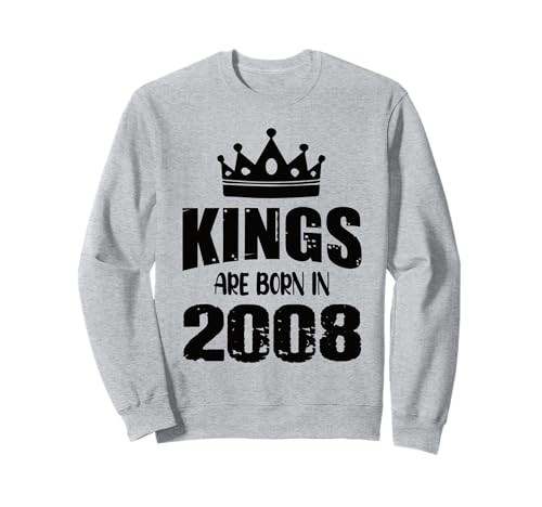 I re sono nati nel 2008 Compleanno 2008 Nato nel 2008 Felpa