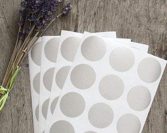 Image of Accuprints Round Stickers 1 inch inch in 10 Coloured Sticker dots 25 mm -dots /Pack for Kids (5000)