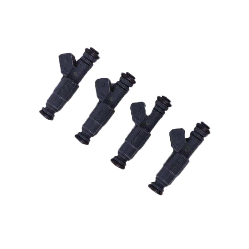 Mpbunjg Onecolor 4Pcs Car Fuel Injector Nozzle 0280155887 Compatible With Ford Escape 2001-2004 Focus 2000-2004 2.0L Dohc Engine Fuel Supply System