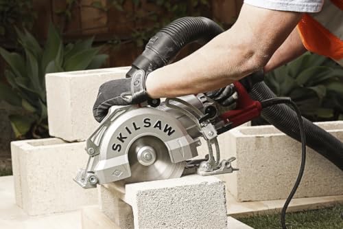 Image of SKILSAW SPT79-00 15-Amp Medusaw Worm Drive Saw for Concrete, 7 inch,Silver