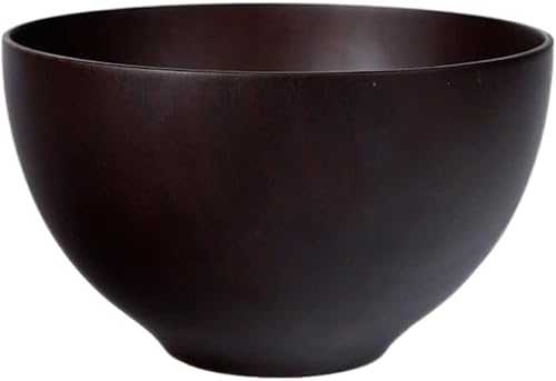 Tazón de madera de azufaifo Tazón de frutas Tazón de madera Cuenco de madera para servir Tazones de postre Recipientes Tazón de comida Bocadillos