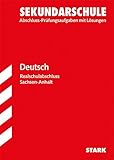  STARK Original-Prüfungen Realschulabschluss - Deutsch - Sachsen-Anhalt
