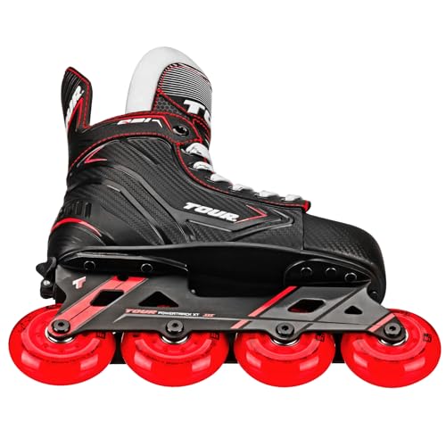 Tour TA30TY-M Q91 Kids' Adjustable Inline And Roller Hockey Skates thumb #2