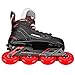 Tour Q91 Kids' Adjustable Inline and Roller Hockey Skates, Medium (13J-3)