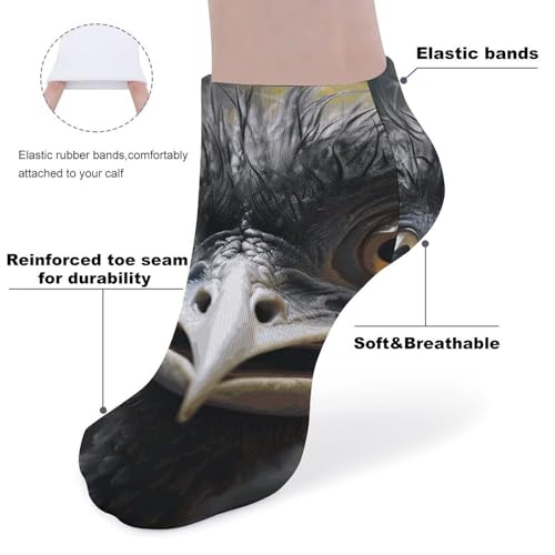 Emu Socks Ankle Length Socks Casual Short Socks for Women Men Low Cut Sports Socks Running Socks No Show Socks Ankle Socks Athletic Socks Workout Socks3