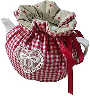 Cheng Yi Modern Design 100% Cotton Printed Tea Cosy,Creative Kitchen Tea Pot Dust