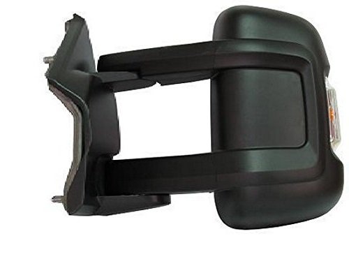 Rétroviseur gauche manuel avec long bras de sécurité pour Fiat Ducato Boxer Jumper