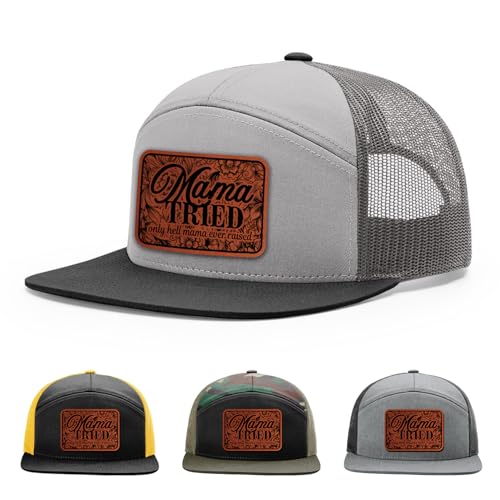 Mama Tried, Only Hell Mama Ever Raised, Western Floral, Country Girl Hat