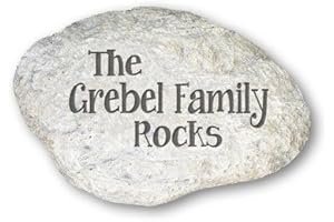 Family Stone Christmas Garden Stone