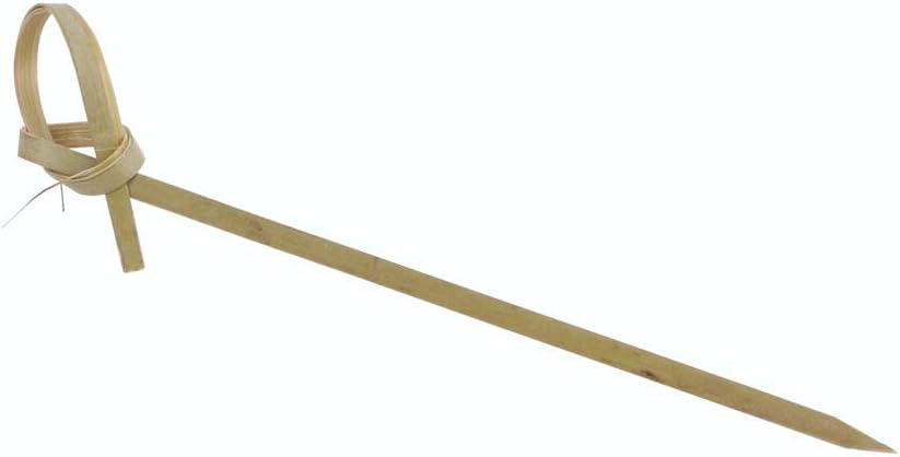 Bamboo Picks 3.5 Inch, 2400-Count Bulk Case, 24 Packs x 100, Disposable Wooden Food Picks for Appetizers, Sliders, Sandwiches, Cocktails and Catering
