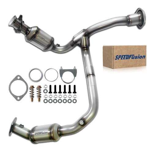 SPEEDFusion Catalytic Converter Compatible with 2007 2008 Chevrolet Silverado 1500/Tahoe/Avalanche/Suburban 1500, GMC Sierra 1500/Yukon/Yukon XL 1500 4.3L 4.8L 5.3L 5.8L,6.0L Catalytic Convertor EPA
