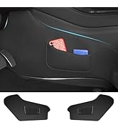 TOPABYTE 2020 – 2023 Tesla Model Y koltuk tarafı tekme pedleri, iç koruma, zemin matı, su geçirmez...