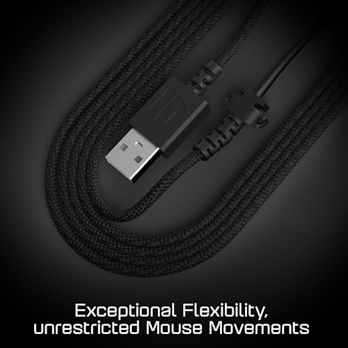 ENDGAME GEAR OP1 Flex Cord 5.0 - Enhanced Gaming Cable, Black