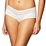Warner's Women's No Pinching No Problems Lace Hipster Panty, Rosewater, Medium