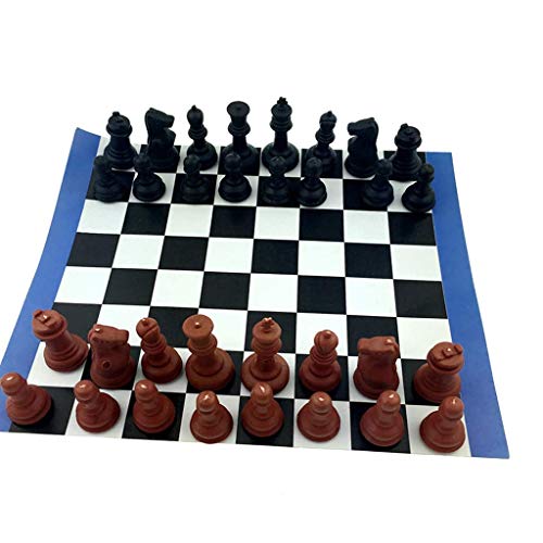 Preisvergleich Produktbild Leilims Schach-Spiel Set International Chess wi / 180mm Schachbrett Tischspiel Spielzeug