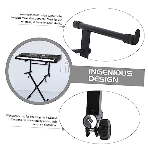 JOINPAYA 2 Ensembles Support de renforcement du clavier supporteur d’orgue électrique support de clavier électrique Support de piano numérique Stand pour clavier stand de pianos numériques - Les Beatles, Paul McCartney, John Lennon, RIngo Starr, George Harrison JOINPAYA 2 Ensembles Support de renforcement du clavier supporteur d'orgue électrique support de clavier électrique Support de piano numérique Stand pour clavier stand de pianos numériques – Image 3