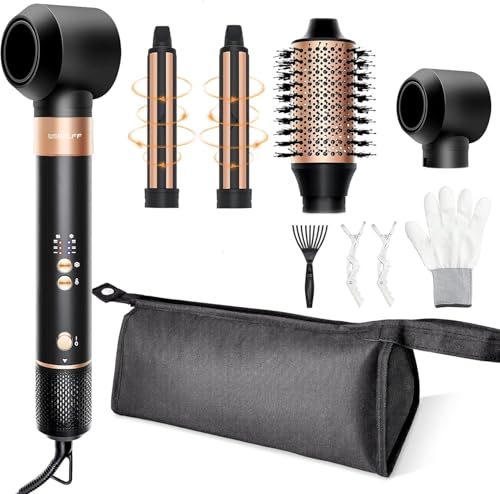 High-Speed Air Wrap Styler Black-Gold