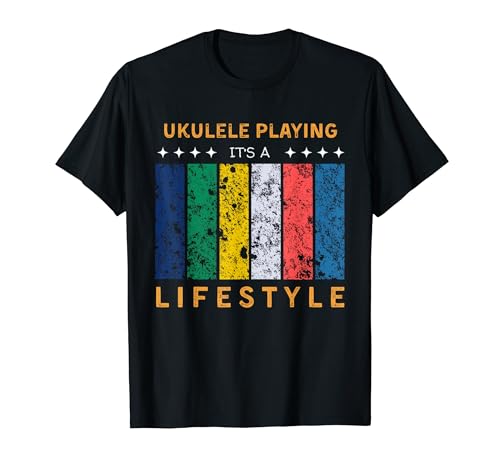 Ukulele It's a Lifestyle Funny Tee - per gli amanti dell'ukulele Maglietta
