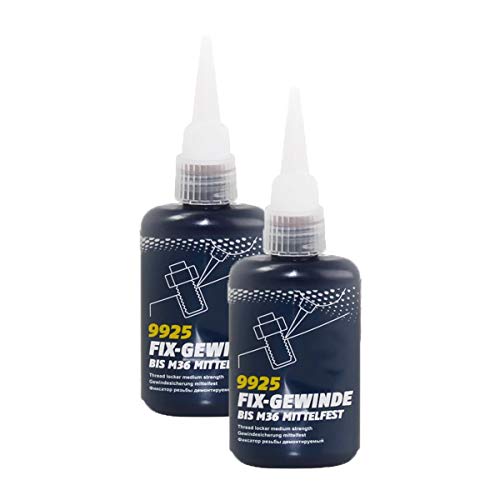 MANNOL 9925 FIX-Gewinde MITTELFEST SCHRAUBENSICHERUNG SCHRAUBENKLEBER 50ML (2)