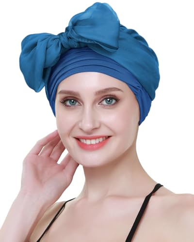 Chemo Headwear Turbans for Women Long Hair Head Scarf Headwraps Cancer Hats2