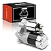 A-Premium Starter Motor Compatible with Jeep Wrangler 1994-1995/1997-1998/2001-2002, Cherokee 1994-1998 & Dodge Dakota 1996-1998, L4 2.5L, 12V 1.4KW 10-Tooth Clockwise, Replace# 56027904, 56041013