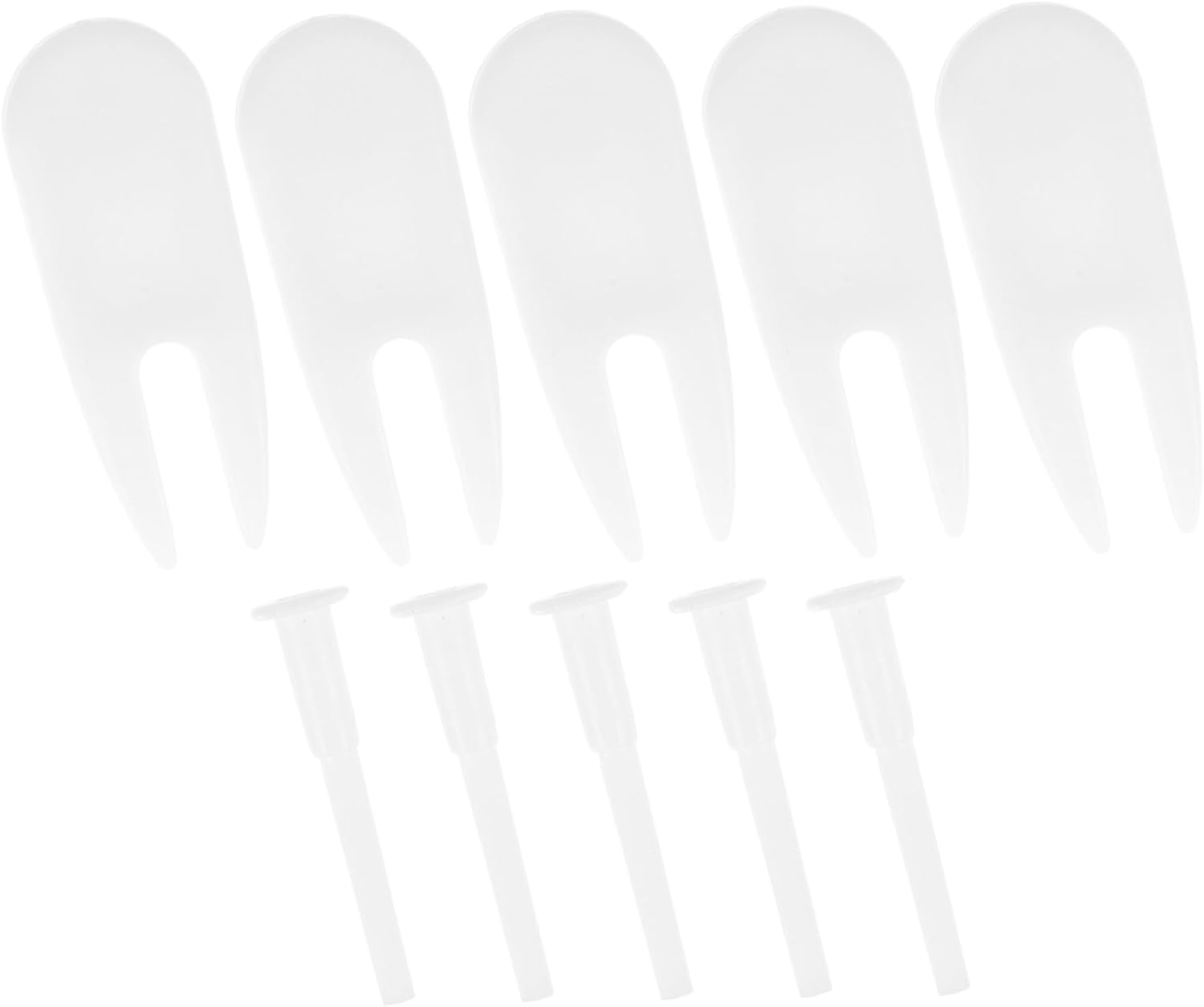 BESPORTBLE 10pcs Exercise Ball Plug Replacement Kit with Removers Fit for Yoga Balls Inflatable and More Durable Material Easy to Use and Portable