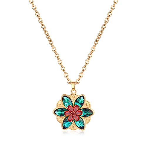 Gold Princess Necklace for Women Lost Princess Inspired Together In Paris Halloween Christmas Birthday Gift