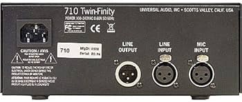 アンプ Universal Audio twin fnity 710 Universal Audio Twin-finity 710