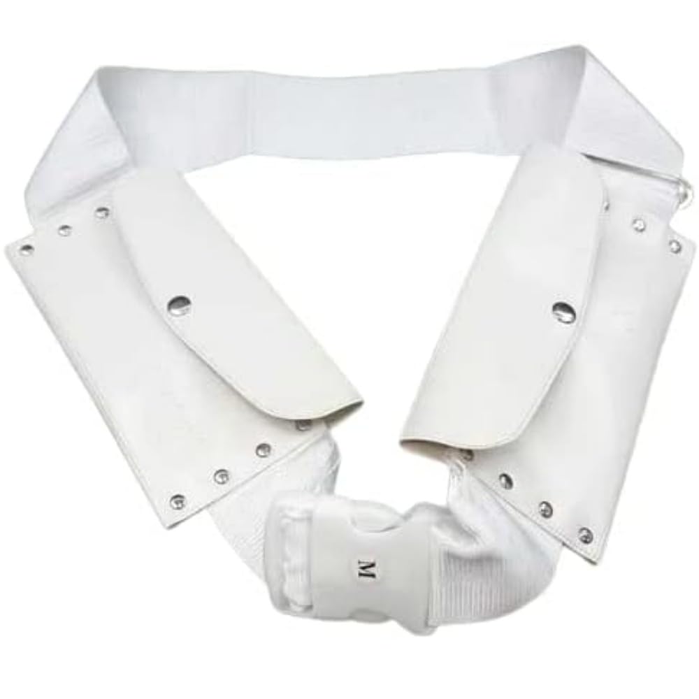 RBLISS CG Free Size Nylon adjustable comfortable Anti Theft Ihram/Ehram/Ahram Belt for HAJJ and UMRAH | White