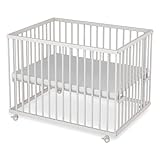 Safety first: Für dein Kind nur das Beste - Unser Sämann Kinder Laufgitter ist DIN Norm-gefertigt und entspricht somit allen wichtigen Normen und Richtlinien.