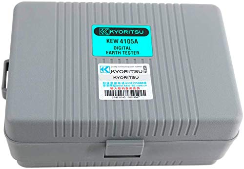 Amazon.co.jp: KYORITSU 4105Aデジタルアース抵抗テスターメーター20