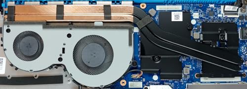 Image of High- Quality Replacement Internal CPU+GPU Cooling Fan for Lenovo Ideapad L340 Gaming L340-15IRH L340-17IRH L330-15 17ICH Series DC28000E1D0 Laptop. Comes With MH501 (Cooling paste).
