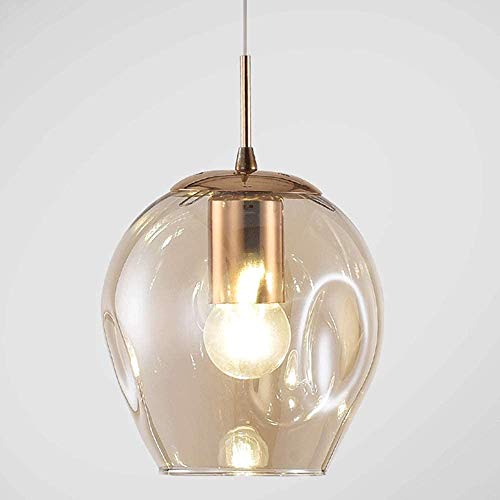 KBEST 12 Pantalla de Cristal Luces Pendientes, 250cm Cables Largos, de 60...