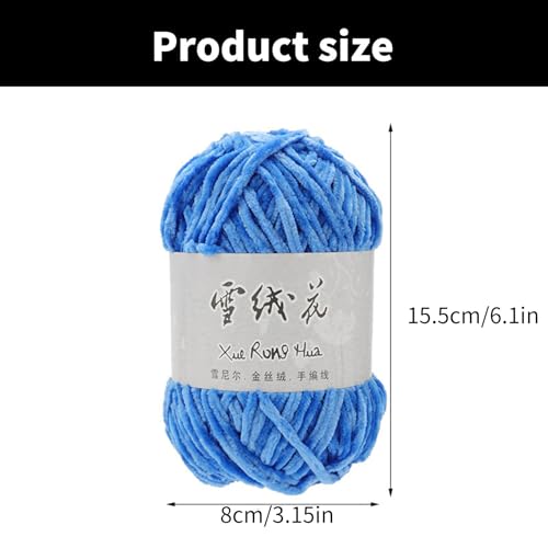 Hilo de ganchillo suave premium pack 6 rollos de 100g para mantas de cuna y bebé 7