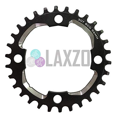 Chaîne étroite 96BCD 30T en alliage CNC noir pour vélo