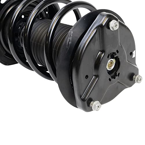 Image of TRQ Front and Rear Complete Strut Assembly & Shock Absorber Kit Complete Strut & Coil Spring Assembly Compatible with 2010-2014 Mercedes-Benz E350 2015-2017 E400 RWD Rear Wheel Drive