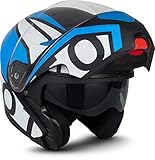 Easy-Breathe System: Für die optimale Temperierung des Helmes sorgt das Easy-breathe-Belüftungssystem. Die Lackierung ist UV beständig und gegen Kratzer verstärkt.