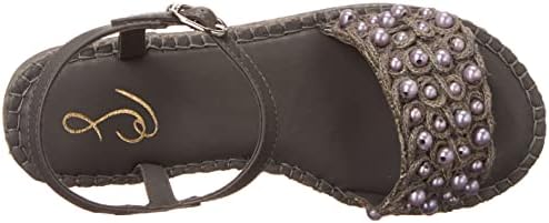 Sam Edelman girls Holly Sandal, Mockingbird Grey, 4 Big Kid US | Image 4