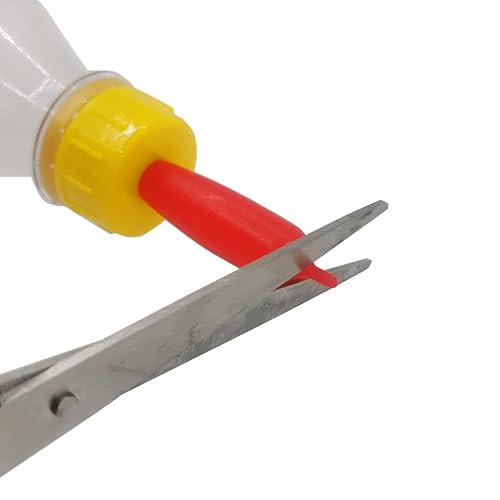 Miniatura 6 de Paquete de 12 pezones Pritchard para cabras, botella de bebida de leche, pezón de goma suave para animales pequeños, lactancia, corderos, cabras,