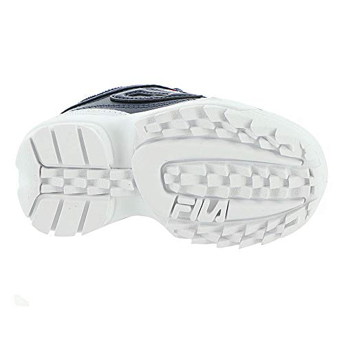Fila Disrupter II I Boys InfantToddler Sneaker M US Toddler NavyWhiteRed3
