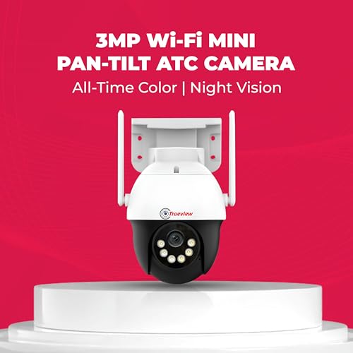 Trueview WiFi 3MP Mini Pan-Tilt-Zoom Camera (ONVIF) — view 2