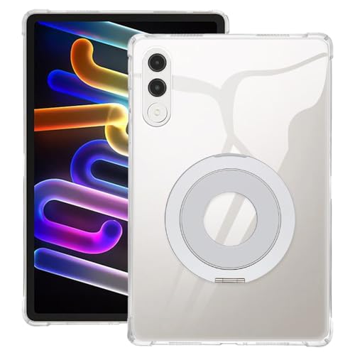 Funda transparente para Lenovo Yoga Tab 11.1 2025 con asa de escritorio antichoque