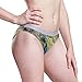 Produktbild FAJRO Animal Beauty Peacock Damen Unterhose, niedrig, Spandex Gr. Medium, 1