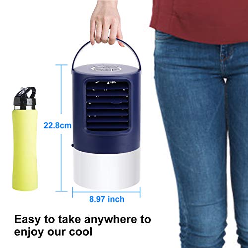 RenFox Air Conditioner Fan, Mini Air 