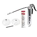 Speedway Economy Grease Gun Kit with Wheel Bearing Grease Packer