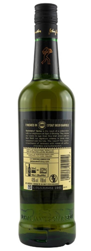 H-BO Jameson Whiskey Geschenkset mit 3 Flaschen Original, Black Barrel & Caskmates je 0,7l - Edles Irish Blended Whiskey Tasting Set in Geschenkbox für Männer & Genießer